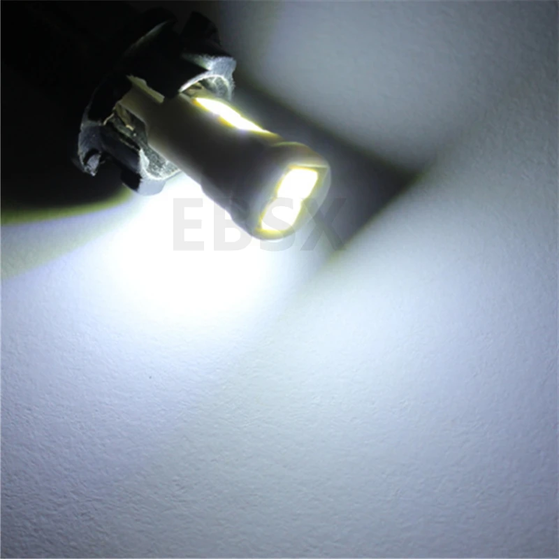 Керамичессветодиодный светодиодные лампы EBSX 100 шт. T10 W5W 6 SMD 5630 6SMD светодиодный LED