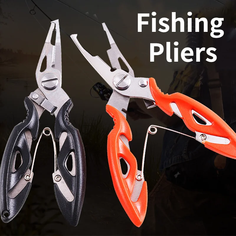 

Fishing Tongs Bait Knife Fishing Gear Cutting Fish Pliers Fishing Line Cutter Multifunctional Scissors Scissors Line Bait Slicer