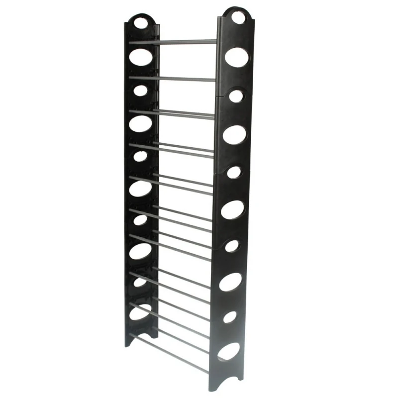 Tenozek 10 ярусная стойка для обуви 30 пар настенная Полка Шкаф органайзер хранения