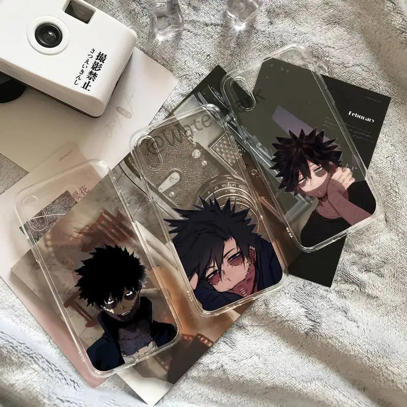 

Dabi Boku No Hero Academia Manga Phone Case For IPhone 12 11 Pro Max Xs X Xr 7 8 6 6s Plus Se 2020 Transparent Cover