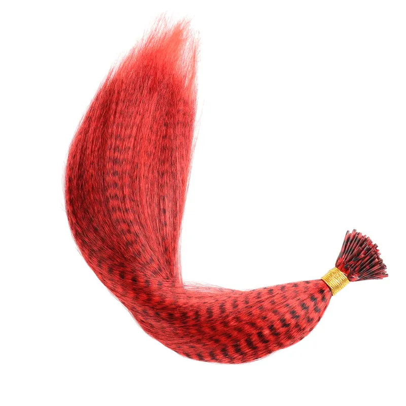 10 шт./упак. красочные очаровательные перья для наращивания волос Длинные прямые