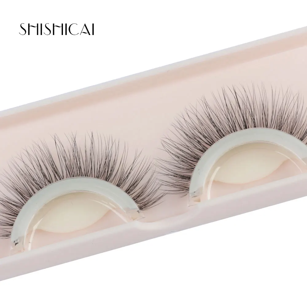 1 пара 3D норковые накладные ресницы самоклеющиеся макияж для глаз длинные