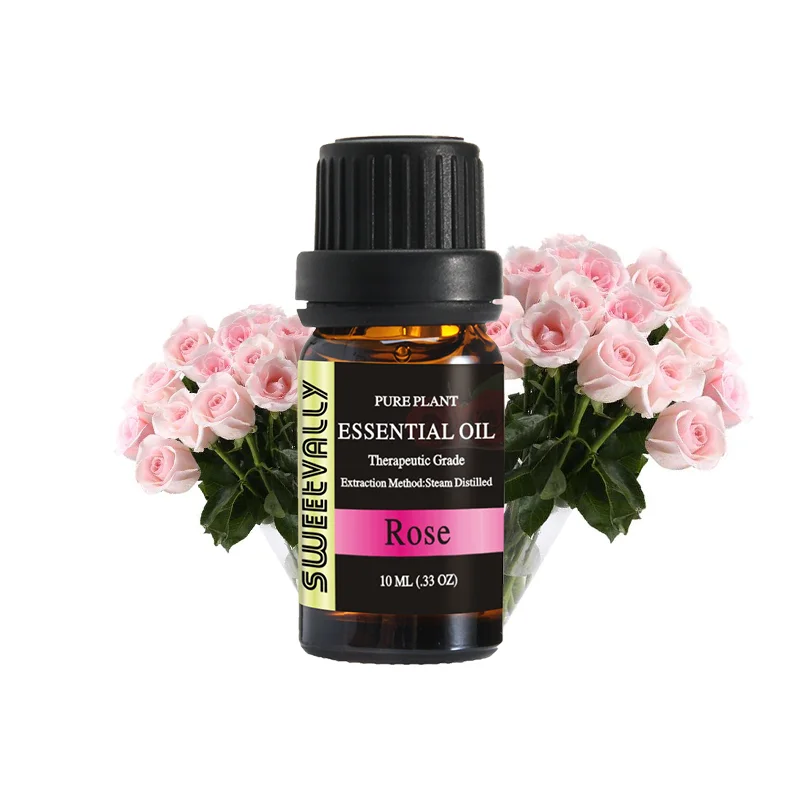 10 мл эфирные масла Ароматерапия масло для Арома диффузор увлажнитель аромат роза