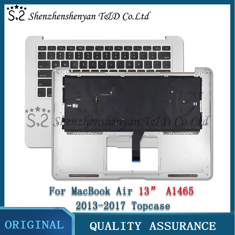 Как новый для MacBook Air 13 &quotA1466 US SP верхняя крышка с клавиатурой упором ладони 2013 2014