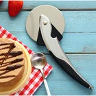 НОВАЯ пицца резаки инструменты для выпечки для Кухня Пособия по кулинарии Нержавеющаясталь круглый колесная пицца формочки для теста макаронных изделий Торт Ножи инструменты