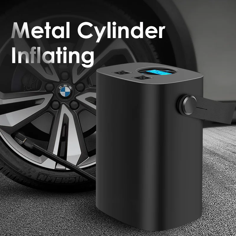 Портативный воздушный насос Licheers беспроводной цифровой автомобильный