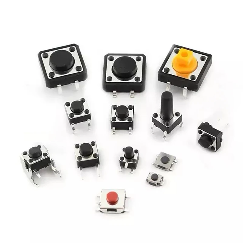125 шт./лот 25 типов переключателей в ассортименте Микро Кнопка тактовые