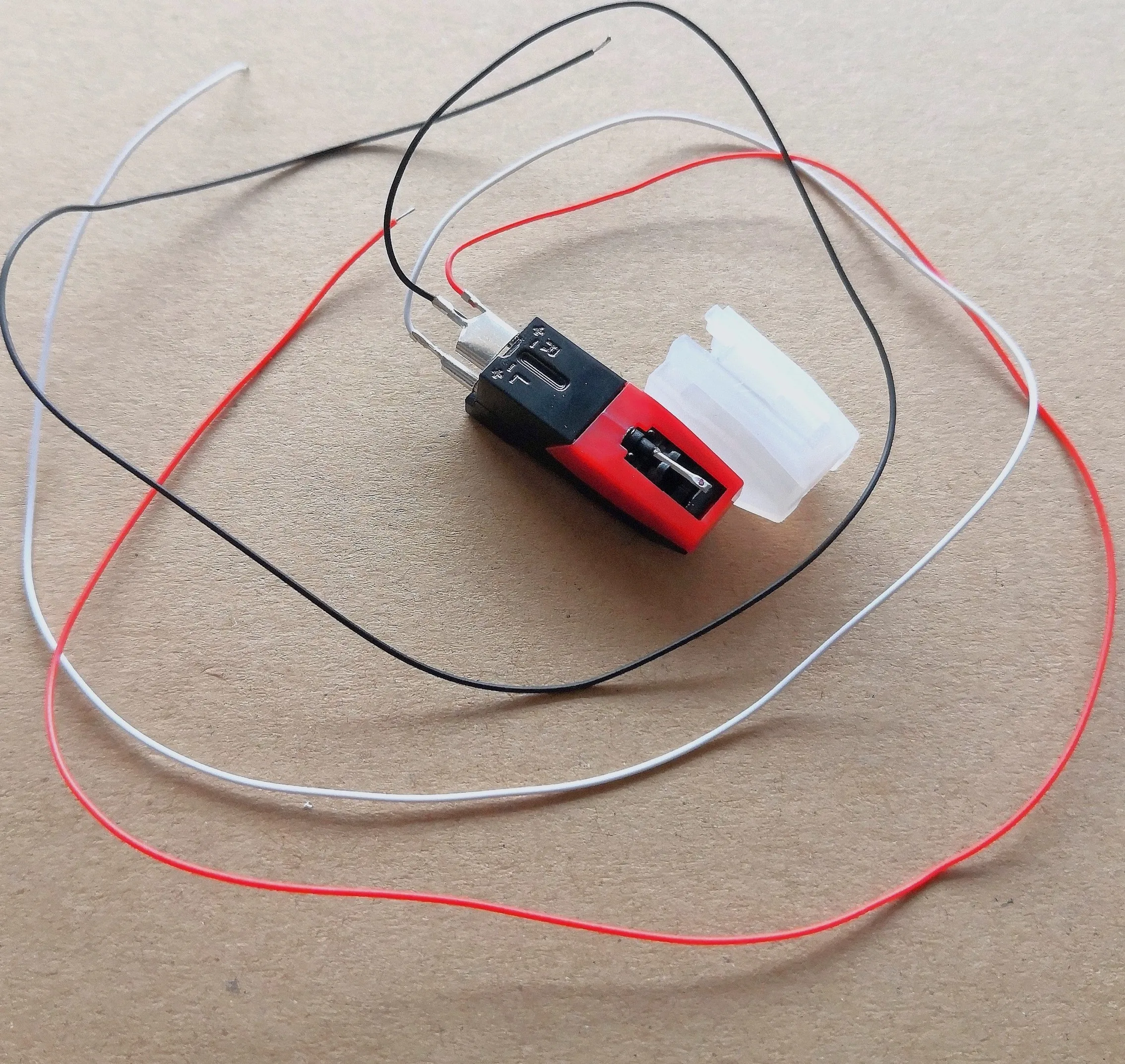 1 шт. с кабелем для LP Phono аксессуары стилус Рубиновая стандартная сборка тройной