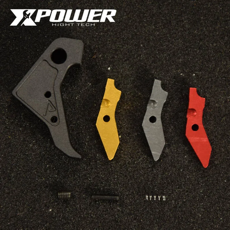 

XPOWER Outer Trigger GLOCK G17/34 P1 Metal Tactical Gel Blaster TM System Kublai Unicorn industries All-Purpose