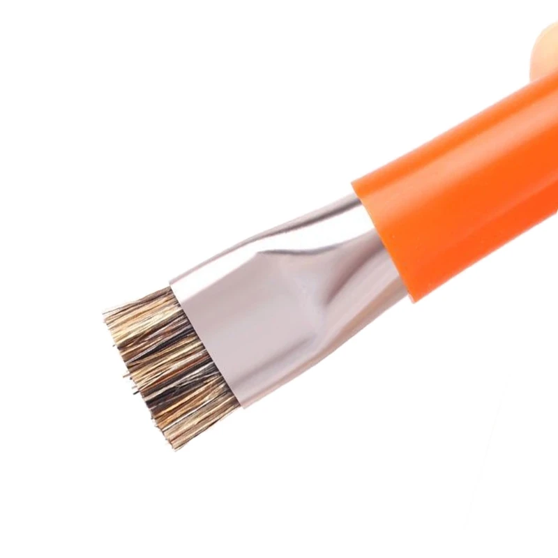 

ESD Safe Brush Double Head Anti-Static Motherboard Cleaning Brush for Mobile Phone IC Repair Soldering Tool