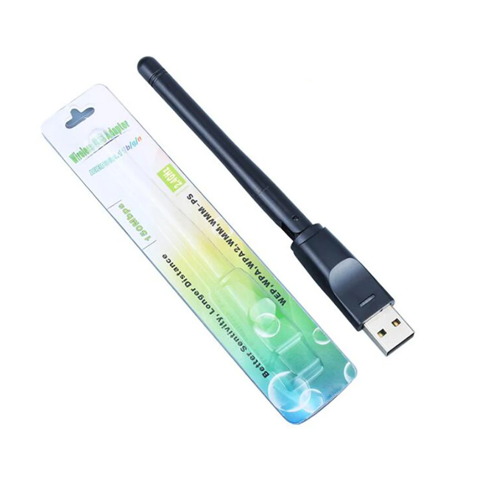 USB WiFi антенна с Ralink RT5370 основной чип 150 Мбит/с 2 4 ГГц 802.11b/g/N Вращающийся