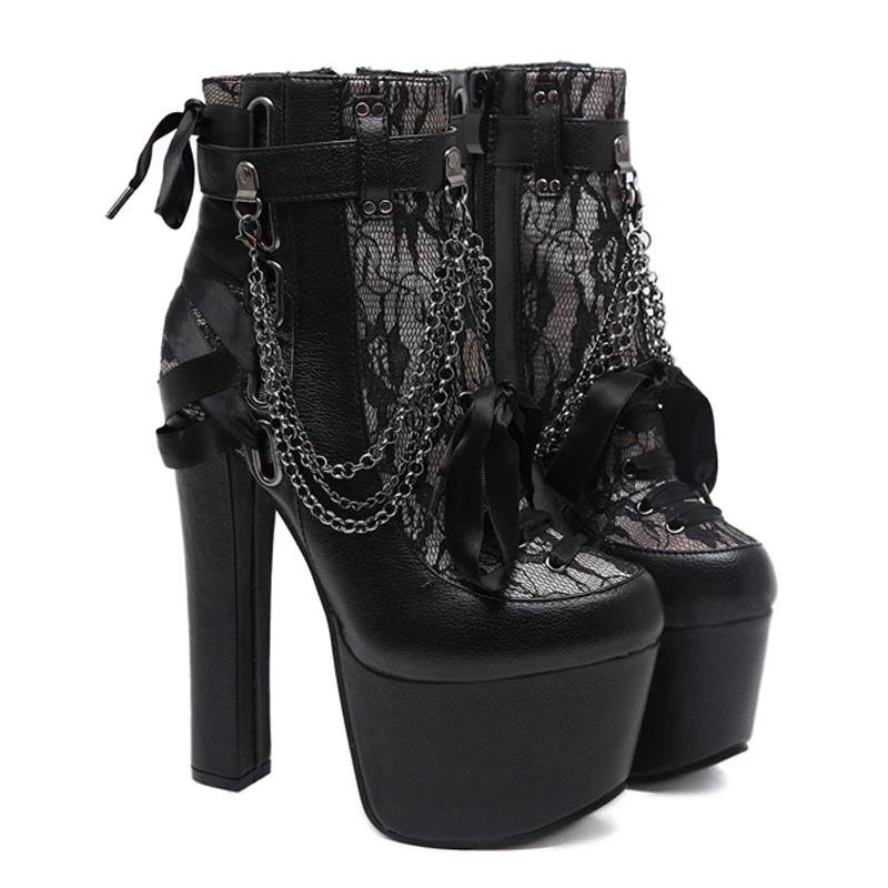 Водонепроницаемые женские ботинки Модные ботильоны мотоциклетные на меху