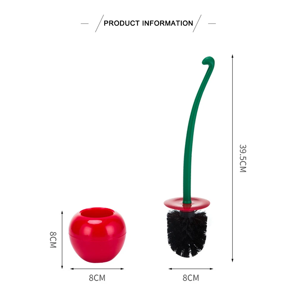 Щетка для туалета прекрасный в форме вишни Чистый инструмент очиститель питания