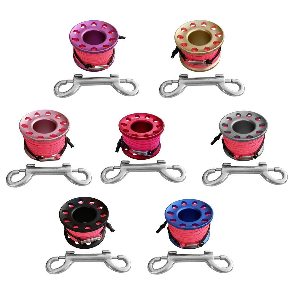 Катушка для дайвинга Perfeclan катушка из алюминиевого сплава подводной рыбалки с