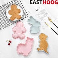 3d lovely cartoon silicone cake mold chocolate silicone mold diy baking tray pastry fondant soap cake mould pastry diy tools