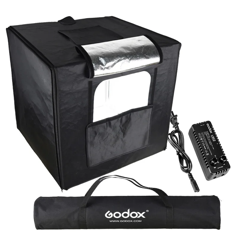 Godox LSD80 80*80 см/LSD60 60*60 см/LSD40 40*40 см фотостудия светодиодный настольный тента вспышки