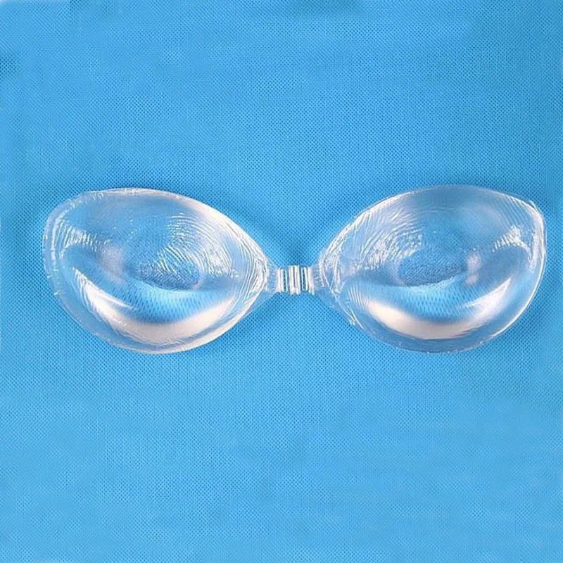 High Quality Self Adhesive Silicone Bra Breast Stick Gel Transparent Bras Push Up Women's Underwear Invisible Set 3/4 A-C | Женская