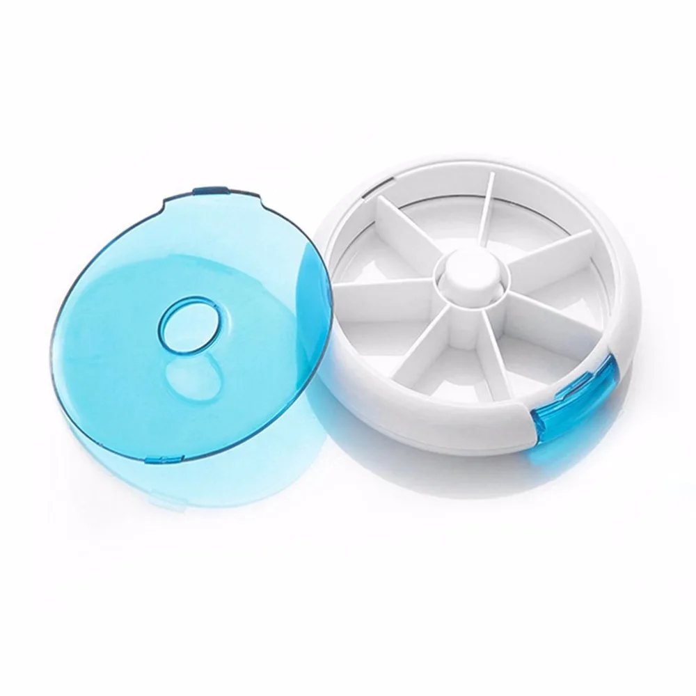 Аптечка аптечка Автоматическая круглая форма компактный 7 дней в неделю