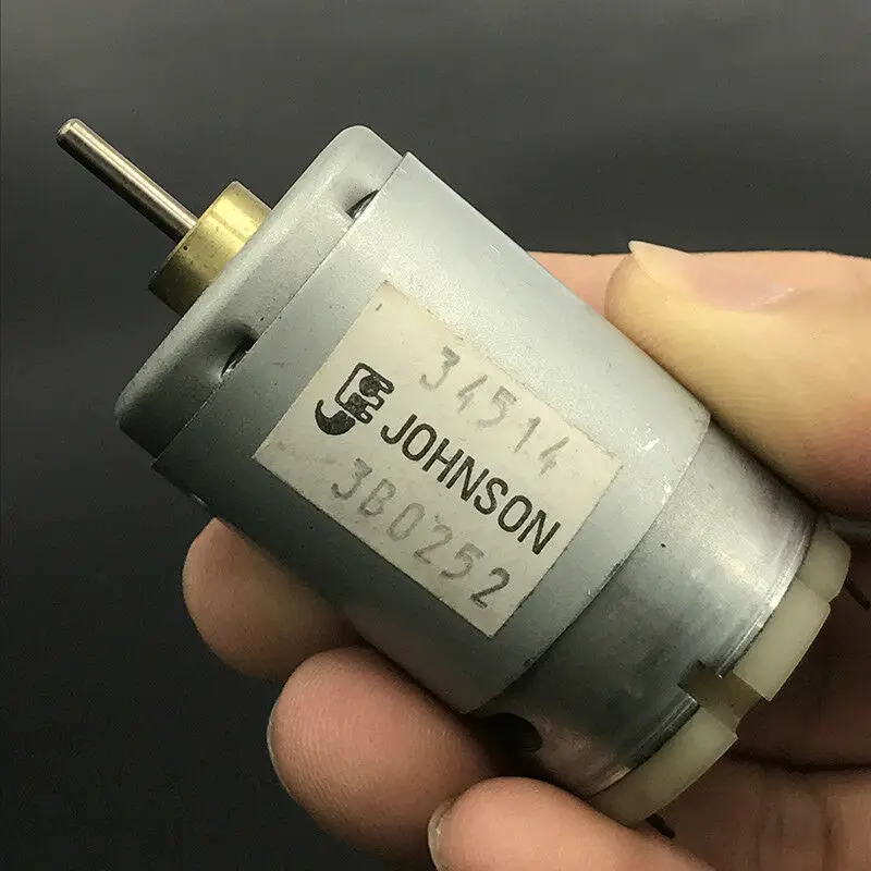 Двигатель JOHNSON 34514 Micro 27 5mm 395 DC 6V 24V 12V 18V высокая скорость большой крутящий момент