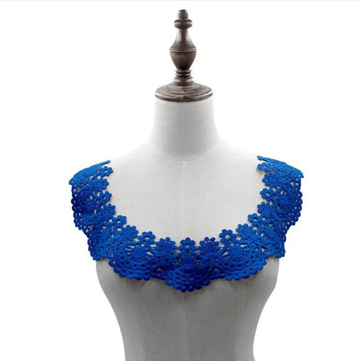 1 шт. кружевной воротник ремесла красивая Кружевная аппликация отделка Кружева