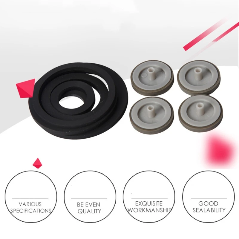 1-4mm Thickness Idle Wheel Belt loop Idler Rubber Ring For Cassette Deck Recorder Tape Stereo Audio Player | Электроника