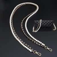 40 120cm fashion women pearl bag chain replacement long crossbody shoulder bag strap handbag female handle belt bag parts