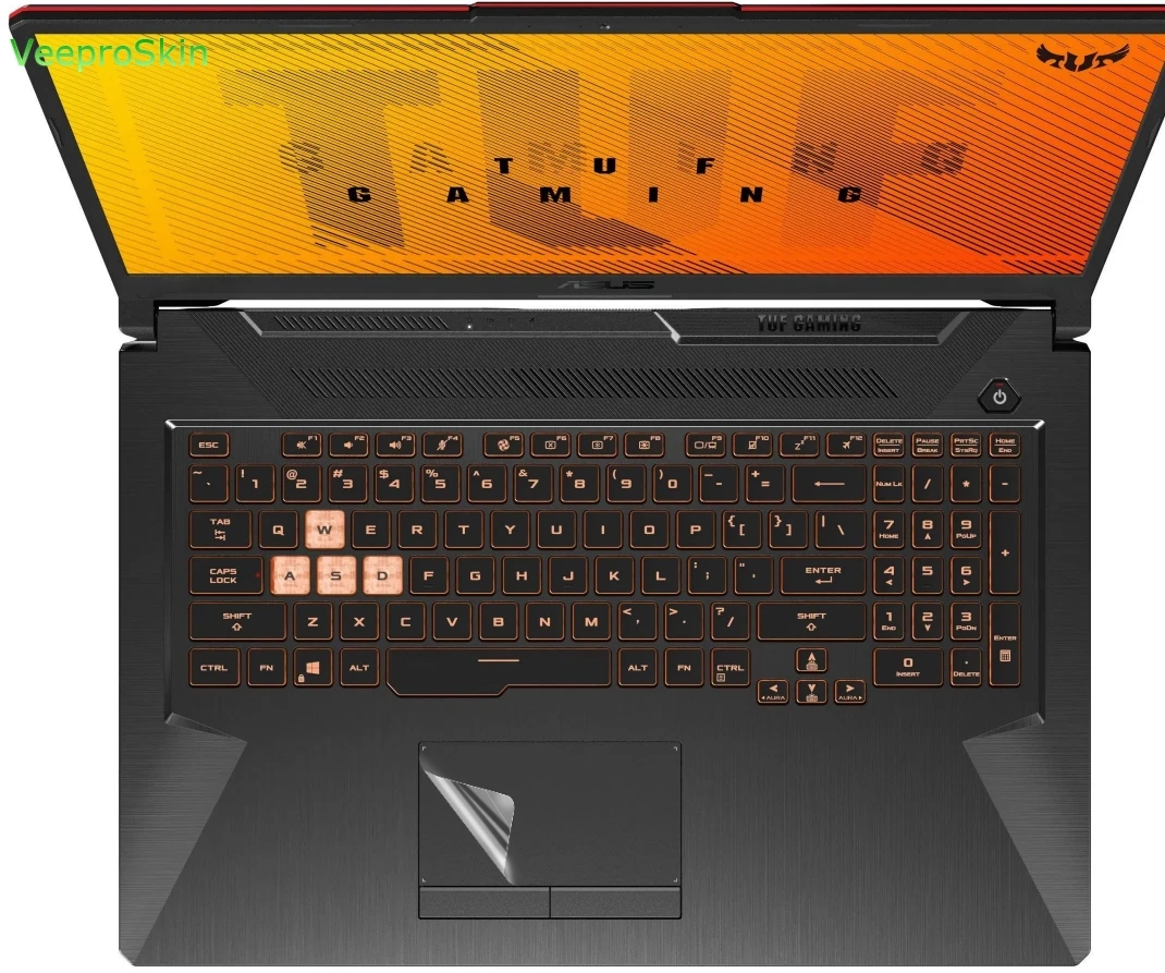 2 шт./упак. Матовая Сенсорная Пленка наклейка-трекпад протектор для Asus ROG Strix GL731GV