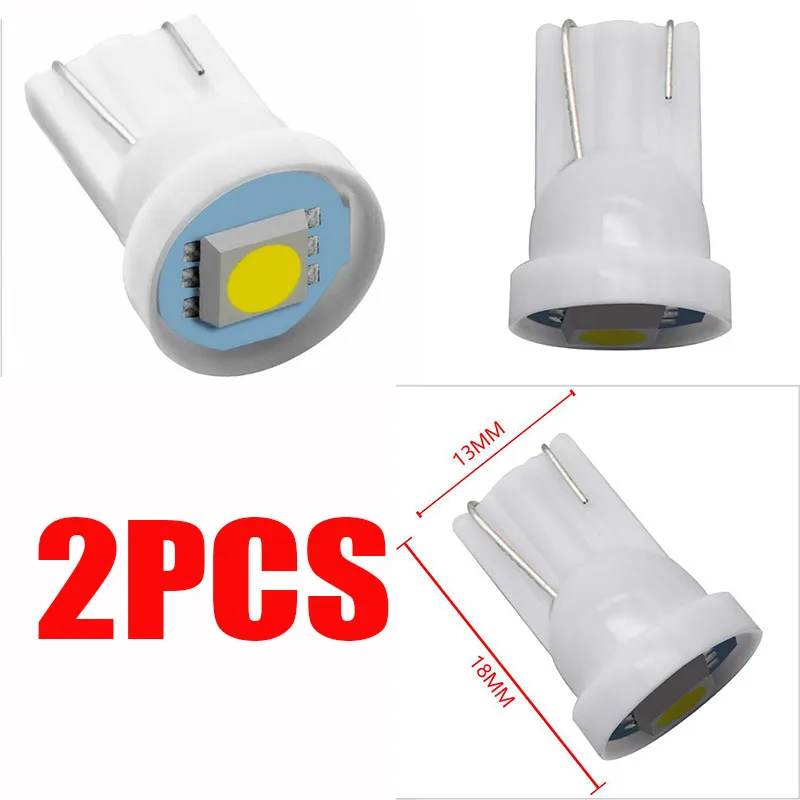 1SMD 1 5050 SMD СВЕТОДИОДНЫЙ T10 W5W 194 168 Белый Авто Интерьер Купол Клин светильник