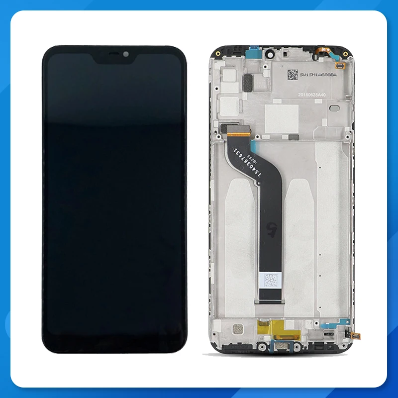 

5.84''Original for Xiaomi Mi A2 Lite LCD Redmi 6 Pro Touch Screen Digitizer Assembly Replacement Parts Display with frame
