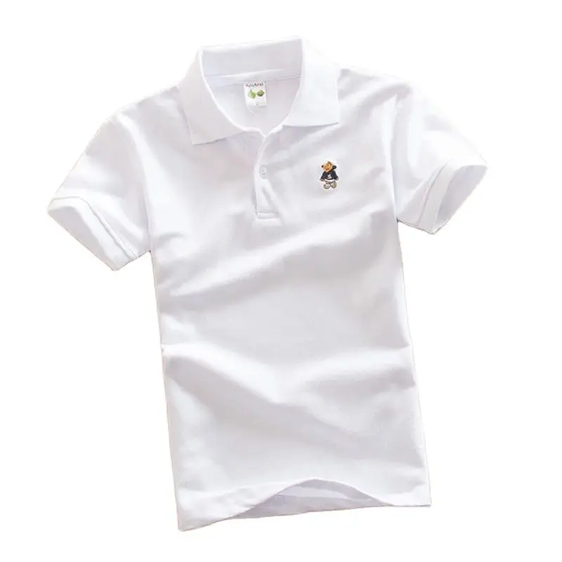 Высококачественная Новинка популярная рубашка поло одежда для маленьких