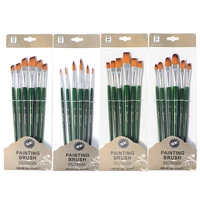6pcs for drawing professional paint brushes for acrylic watercolor painting kit oil gouache painting brush pen art supplies