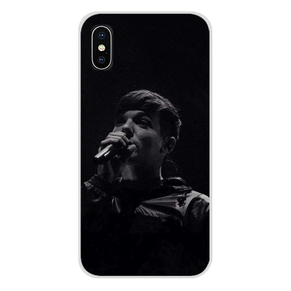 Односторонний прозрачный мягкий чехол Louis Tomlinson для Samsung A10 A30 A40 A50 A60 A70 M30 Galaxy Note 2 3 4