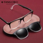 Магнитные поляризационные солнцезащитные очки TANGOWO для женщин и мужчин, винтажные оптические очки с защитой от сисветильник, 95913