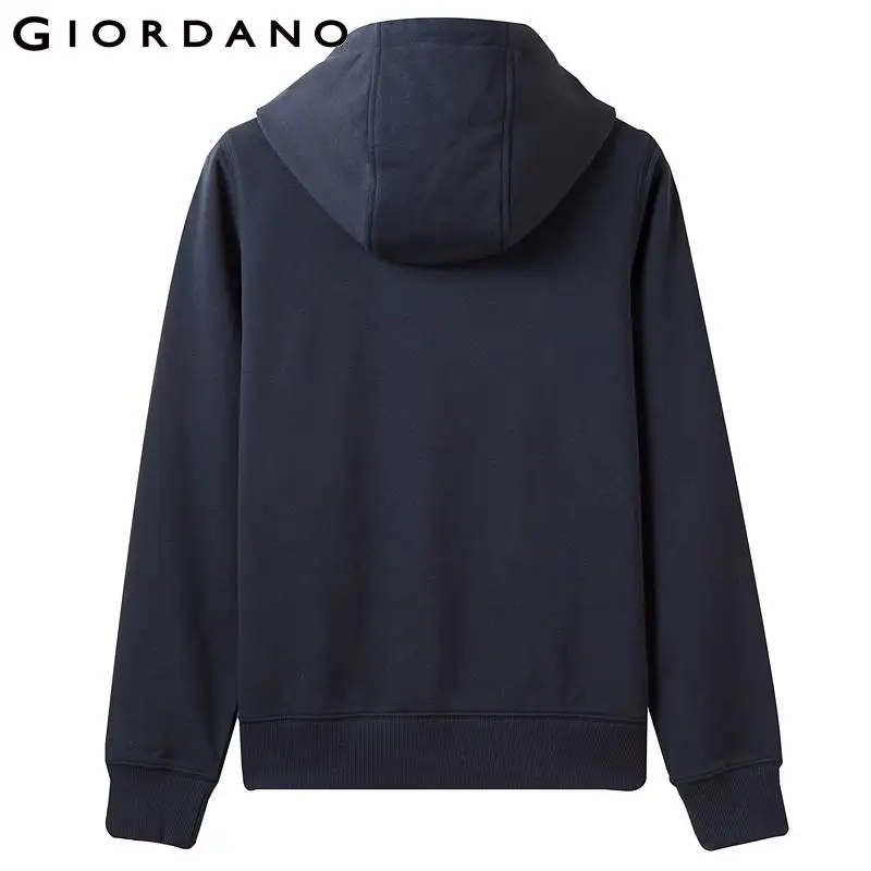 Giordano/женские свитшоты с буквенным принтом; толстовка с капюшоном; пуловер с длинными рукавами; Sudadera Mujer 05399784