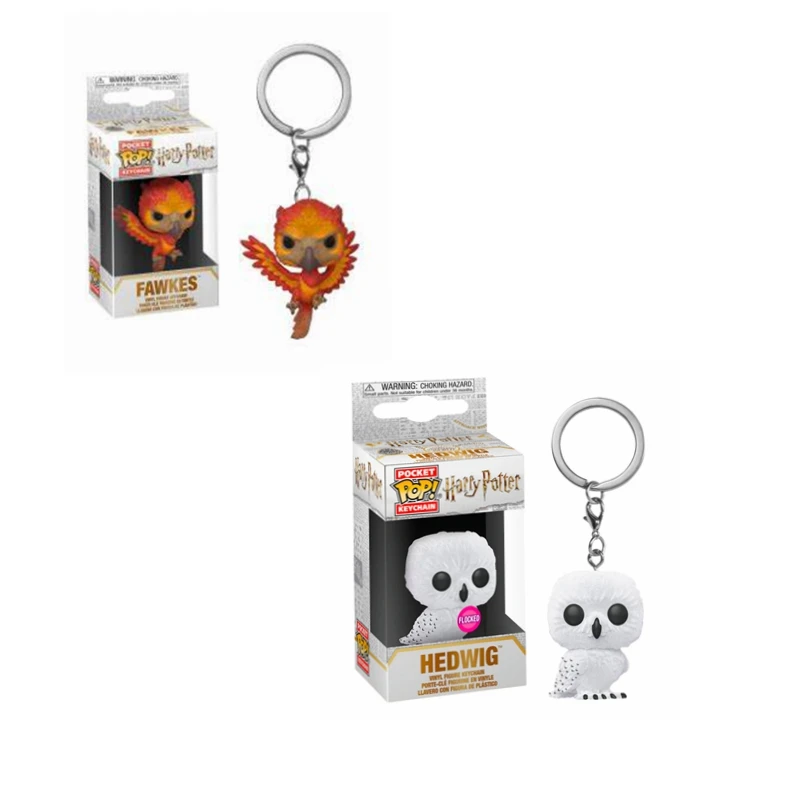 Поп новейшая модель Гарри Поттера Хедвиг Фокс Гермиона Куклы Фигурки брелок