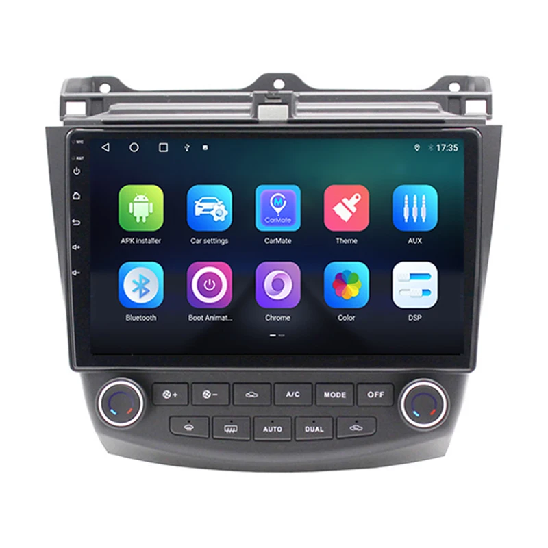 Автомобильный радиоплеер 10 1 дюймов IPS DSP Android ОЗУ 2 Гб ПЗУ 32 2din GPS навигация для 2003