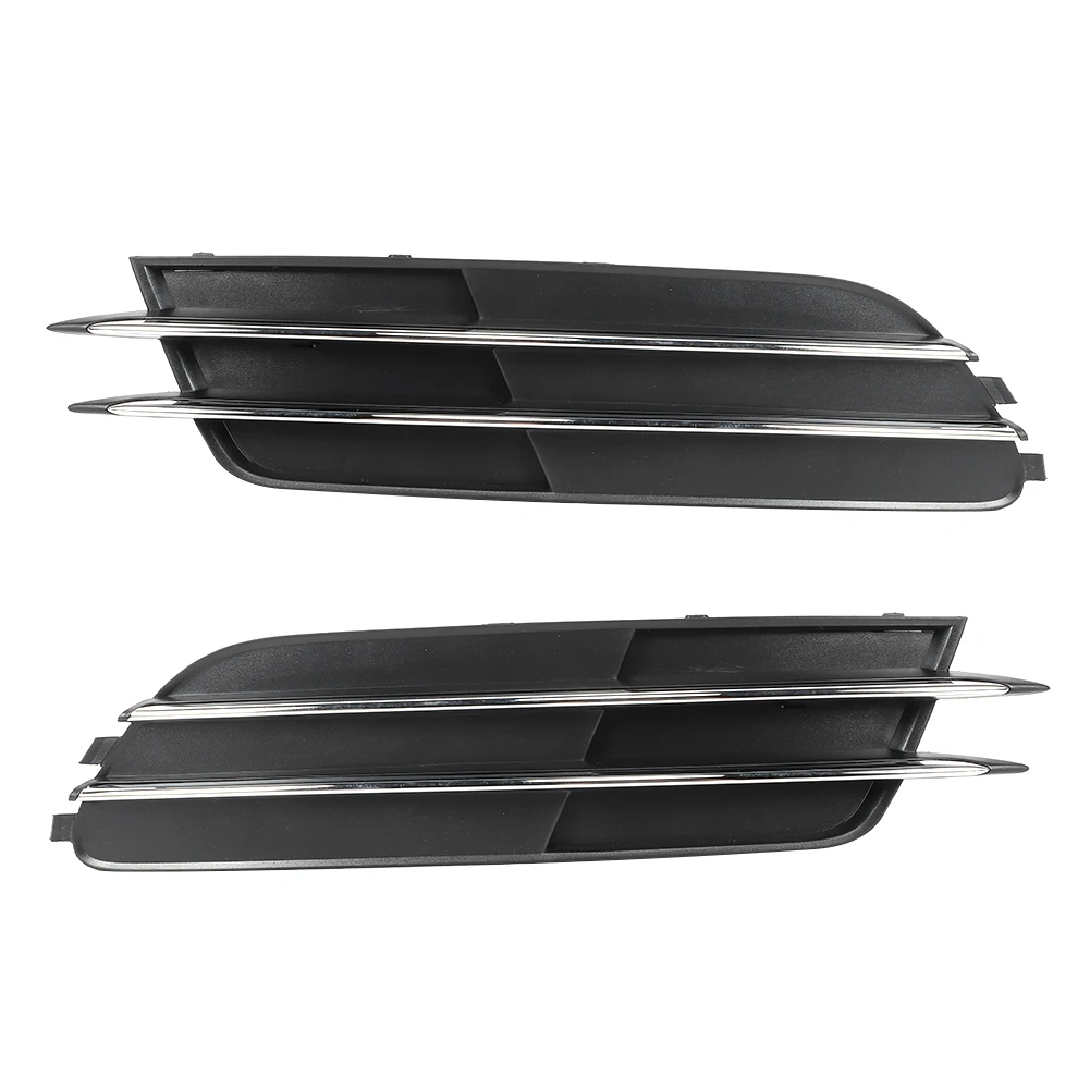 1 Pair Front Fog Light Frame Cover Lamp Grille 4GD807681/4GD807682 Fit for Audi A6 C7 Sedan/Avant Pre-Facelift 2012-2015 | Автомобили и