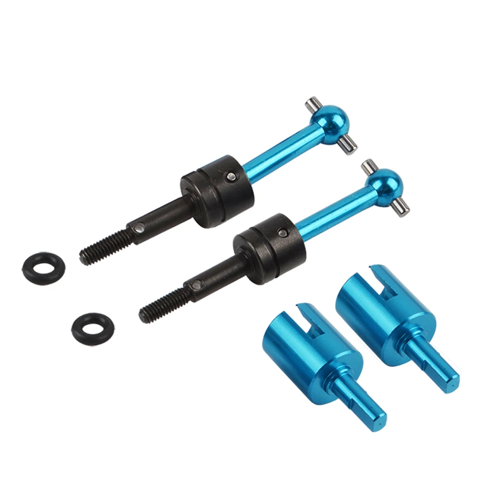 

2 шт. алюминиевый сплав Универсальная коробка передач Кубок шарнир вал поворота платформы Набор для Tamiya TT02 TT01 обновления частей