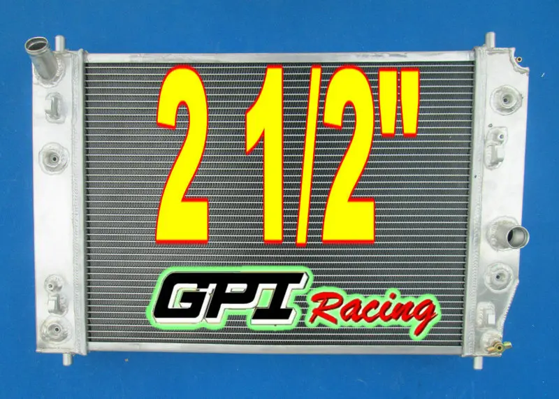 Алюминиевый радиатор GPI Racing 2 1/2 дюйма для Chevrolet Corvette C6 двойной масляный |