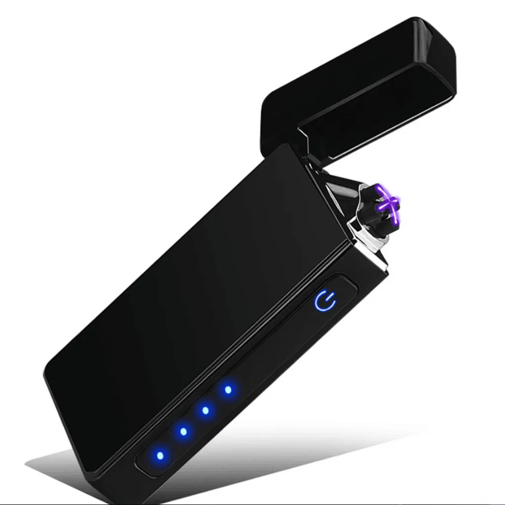 Сигарета электрическая зарядка USB перезаряжаемая беспламенная Зажигалка экран