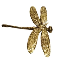 dragonfly shape brass knobs cupboard pulls drawer knobs kitchen cabinet handles furniture handle hardware wf