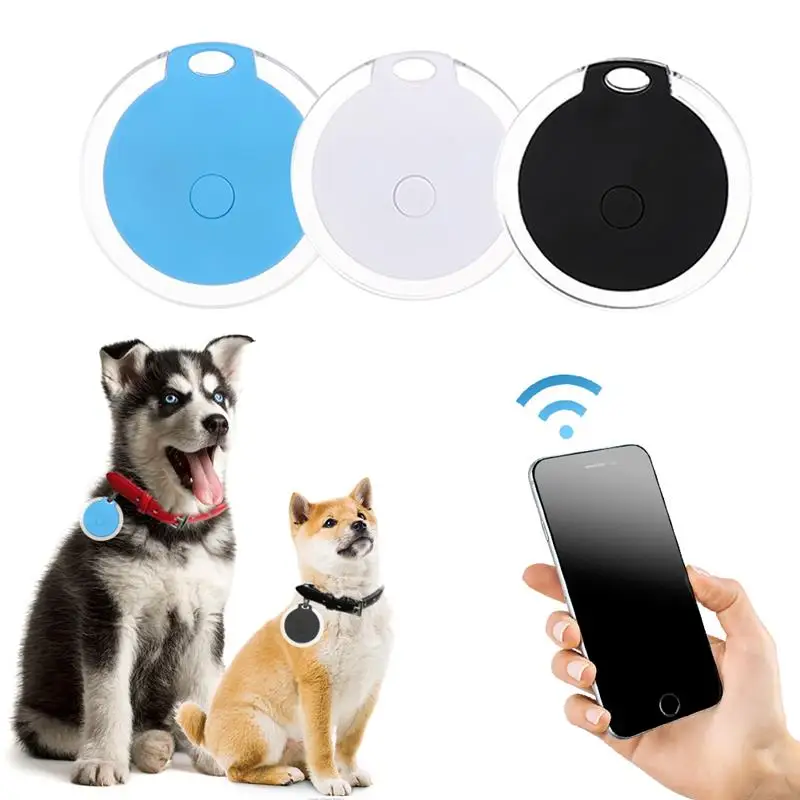 

Mini pet smart gps tracker Dog Cat Anti-Lost Waterproof Bluetooth Locator Tracer Kids Wallet Key Collar Accessories Key Finder