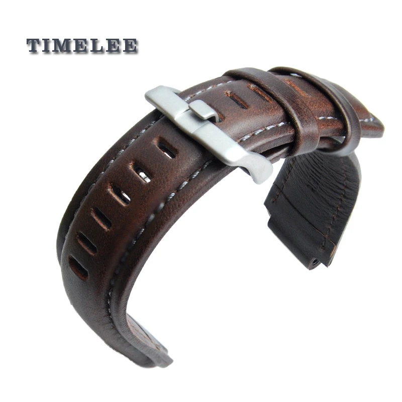 Ремешок для часов из натуральной кожи сменный ремешок Timex T45601 и T2N721 E tide