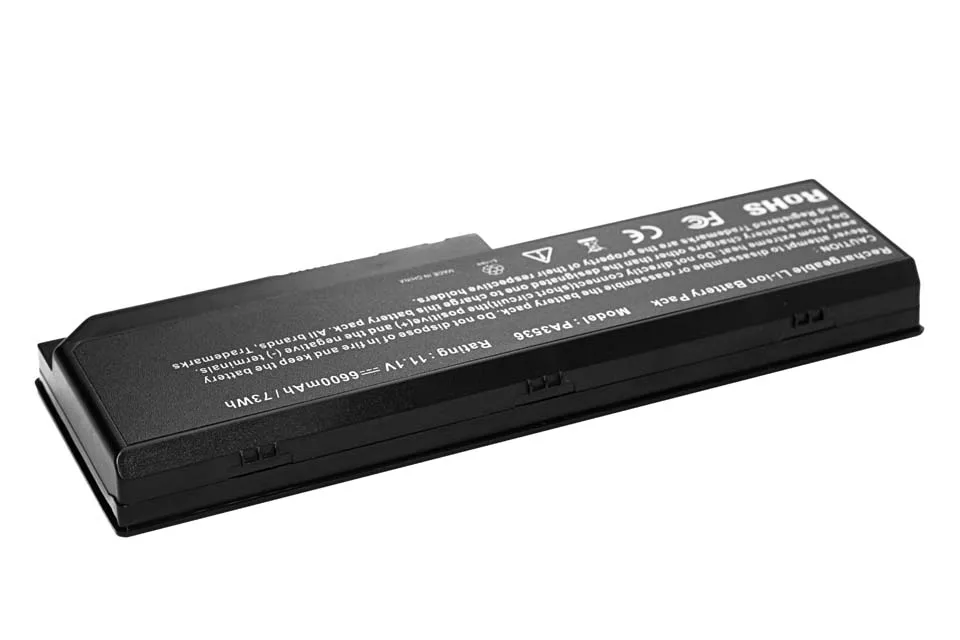 11,1 v 6600mAh лаптоп с Батарея для Toshiba PA3536U-1BRS PA3537U-1BAS PA3537U-1BRS PABAS100 PABAS101 Equium L350 P200D L350D P200