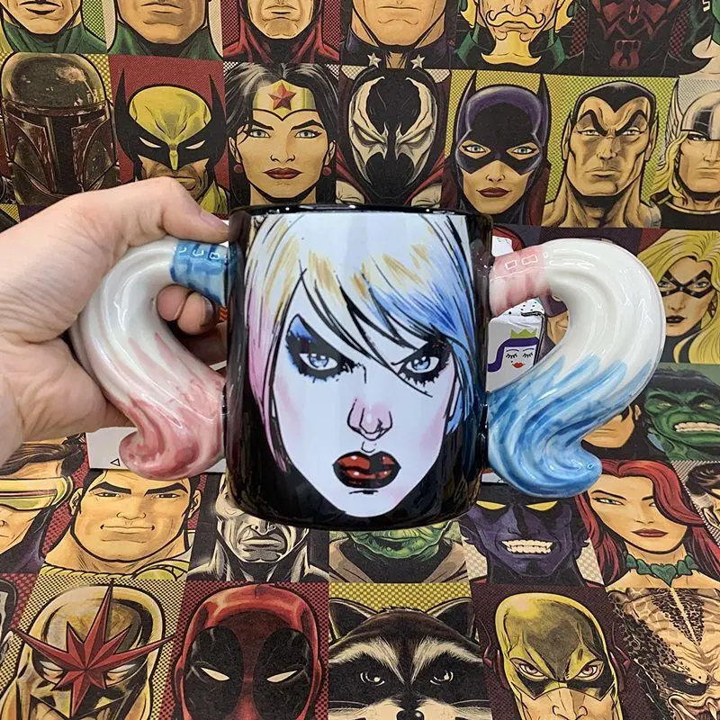 

400ml creative trend unique ponytail girl shape coffee cup ceramic mug Personalized mug holiday birthday party gift for friends