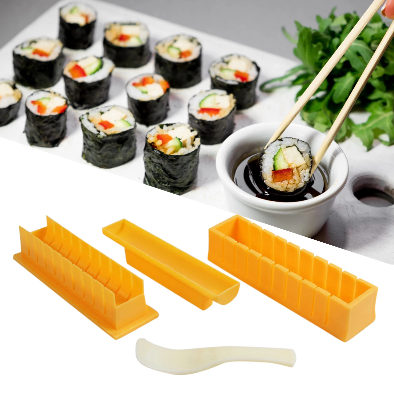 Как пользоваться набор для суши и роллов фото 82