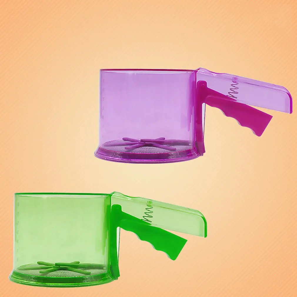 Однослойное сито для муки сахарной пудры ручной подстаканник фильтр тонкой