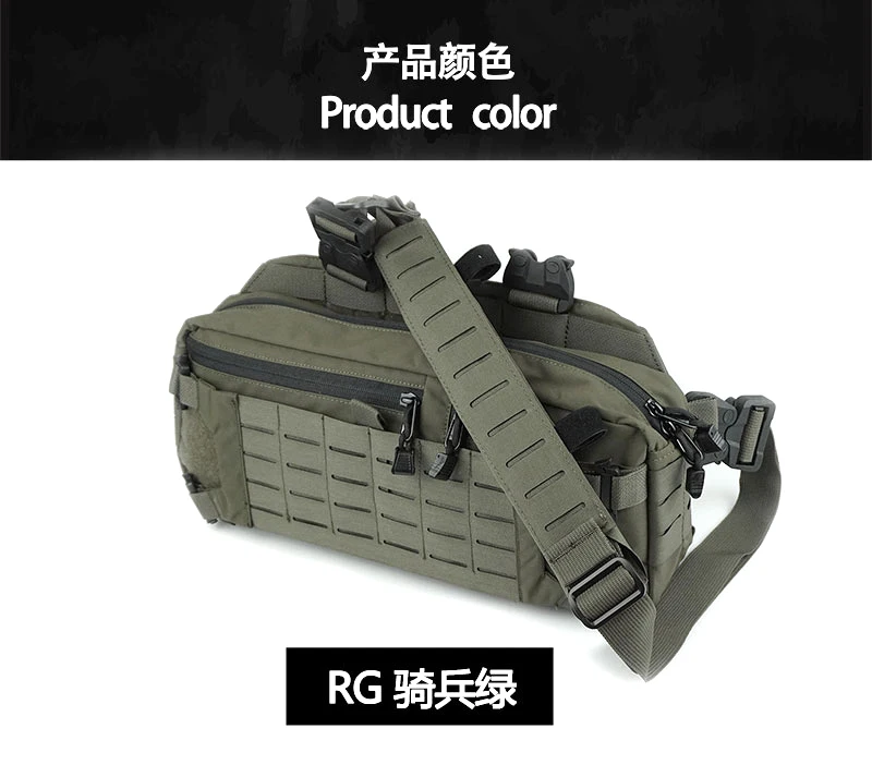 Sports Original Tactics Hanging Chest 421X Men's And Women's Outdoor Messenger Bag Multifunctional Double Shoulder Fashion Bag