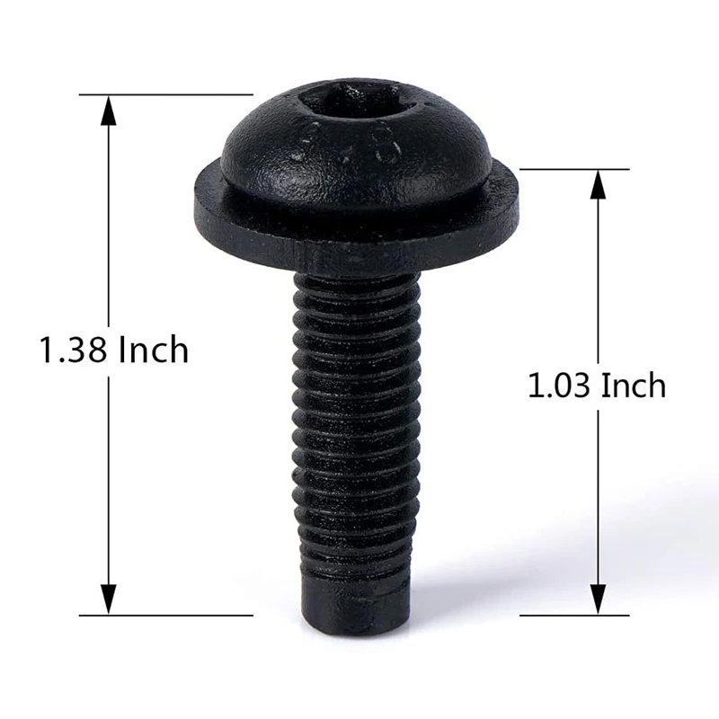 Для Jeep Wrangler JK 2007-2020 M8 звездообразные винты болты Замена для колонн лобового
