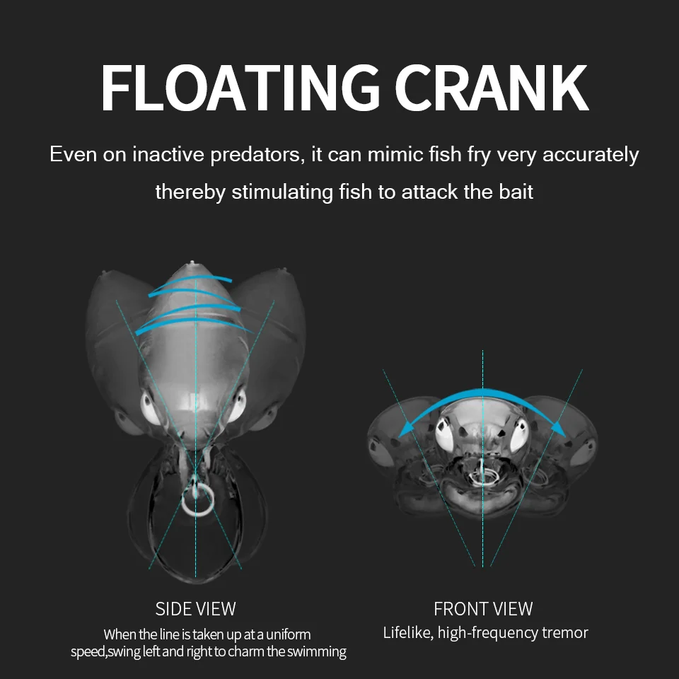 BEARKING мини идеальный приманки для ловли рыбы профессиональное качество crankbait 30 мм